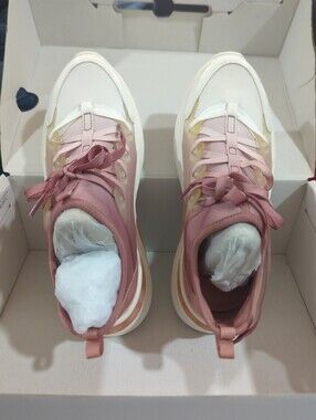 ALDO Dwardonii Women’s Sneakers Size 7 Pink Blush Chunky Platform Shoes New